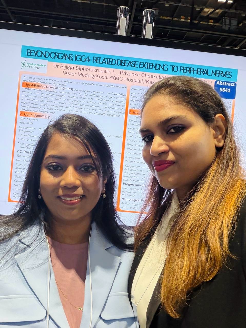 International research poster on IgG4-related disease of peripheral nerves